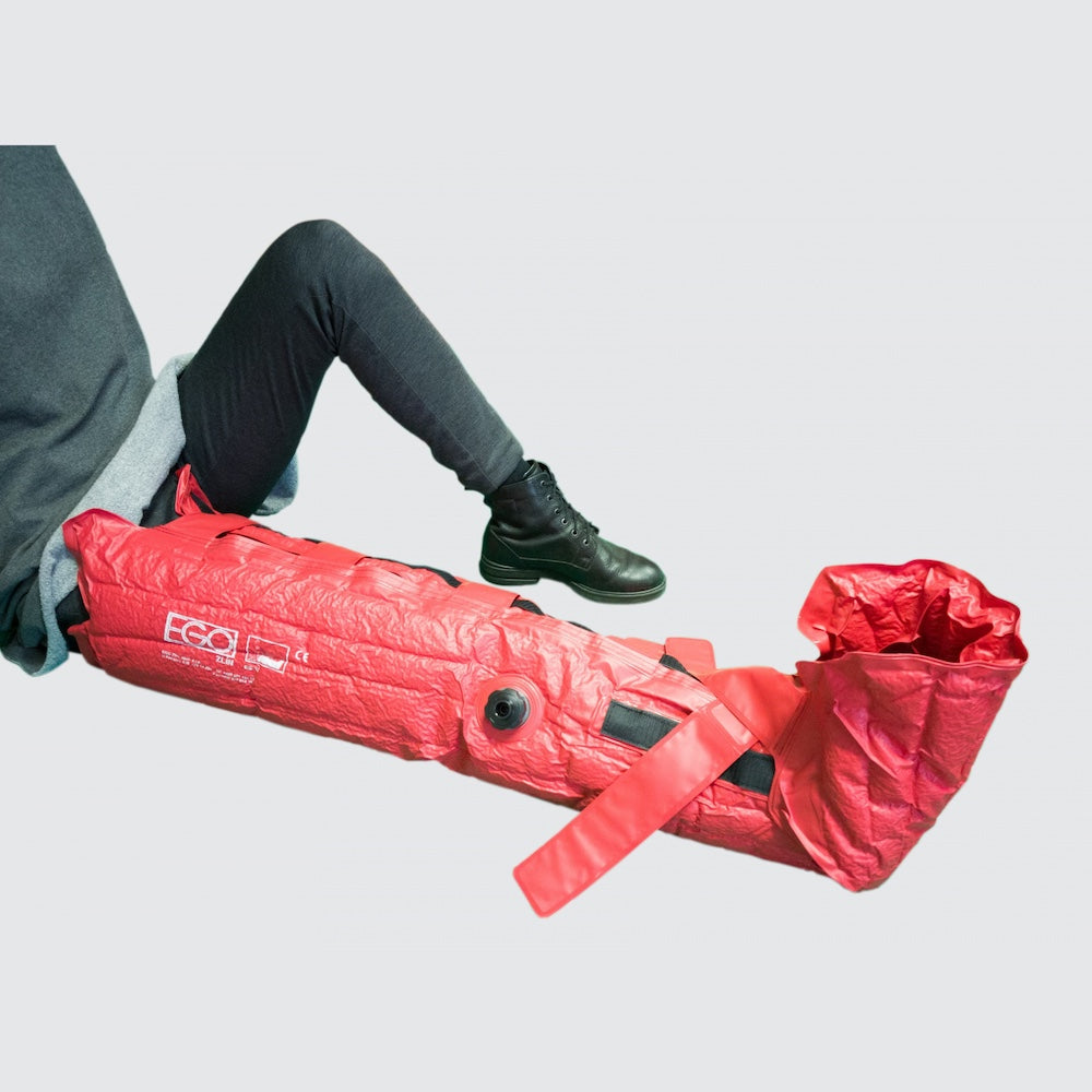 Vacuum splint for lower extremities with foot fixation (ES-16)