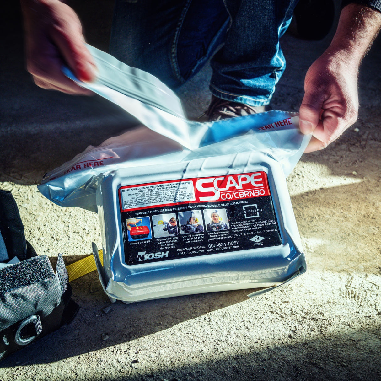 Scape escape hood CO/CBRN30