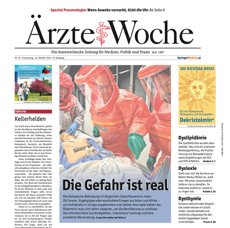 Coverstory Ärzte Woche