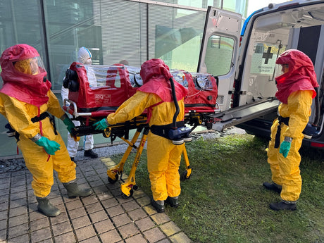 Das HIT-Team trainierte den Ersnstfall