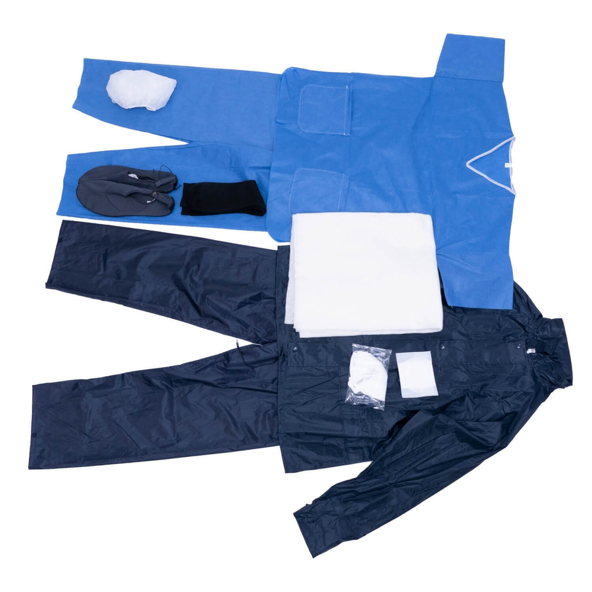 Minimalbekleidungspaket nach Dekontamination