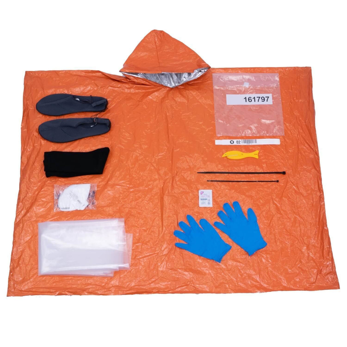 Minimalkleidungspaket vor Dekontamination